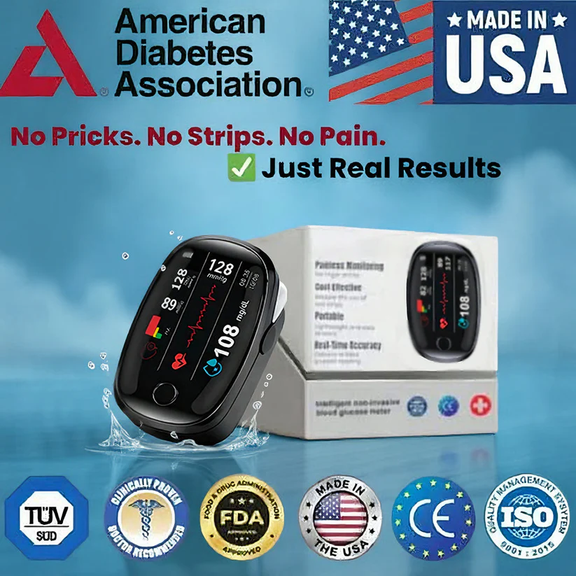 [12 in 1]Smart Glucometer --- (Blood Sugar + Blood Lipids + Blood Pressure + Uric Acid + Heart Rate + Blood Oxygen + Body Temperature + Liver Function + Kidney Function + Prostate Examination + Cancer Detection + Laser Treatment)